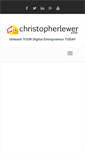 Mobile Screenshot of christopherlewer.com